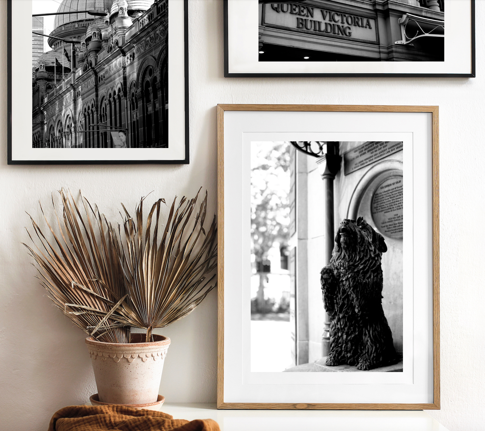 Islay's Wishing Well • Queen Victoria Building Sydney - Set of Four Black & White QVB Fine Photography Prints