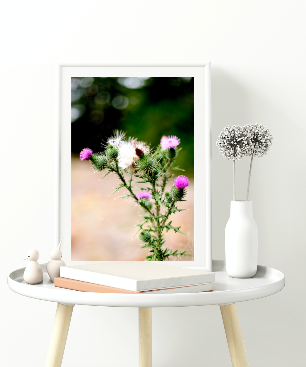 Thistle Do Nicely • Southern Highlands Purple Thistle Botanical Print