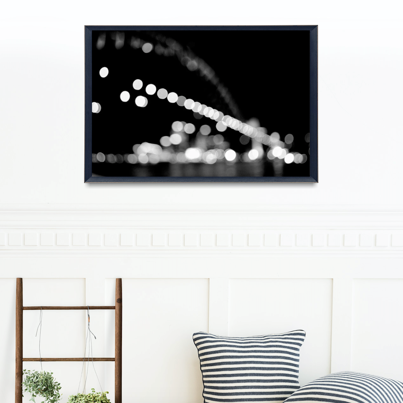 Sydney Harbour Bridge by Night • Black & White Fine Art Photography Print