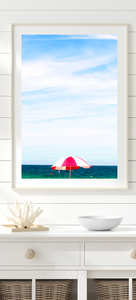 The Beach Umbrella • Bronte Beach Photography Print