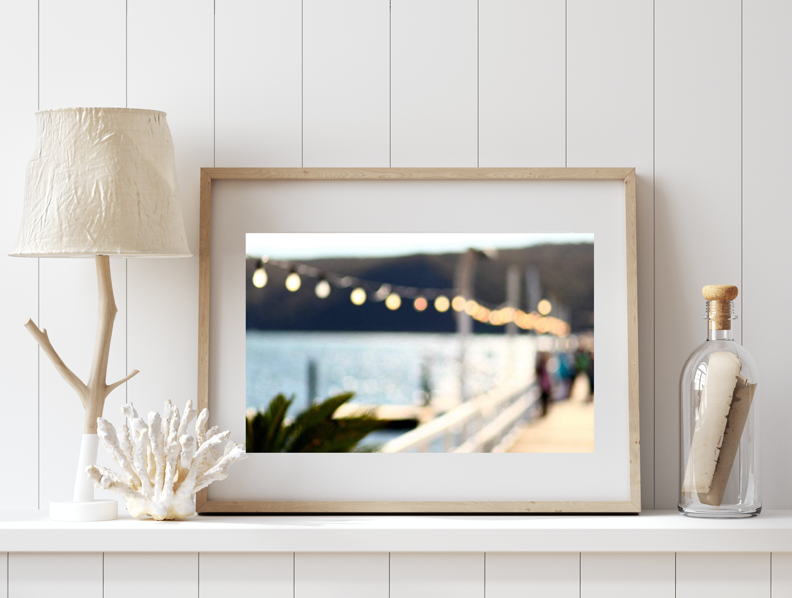 Sunset on the Pier • Pittwater Palm Beach Photography Print