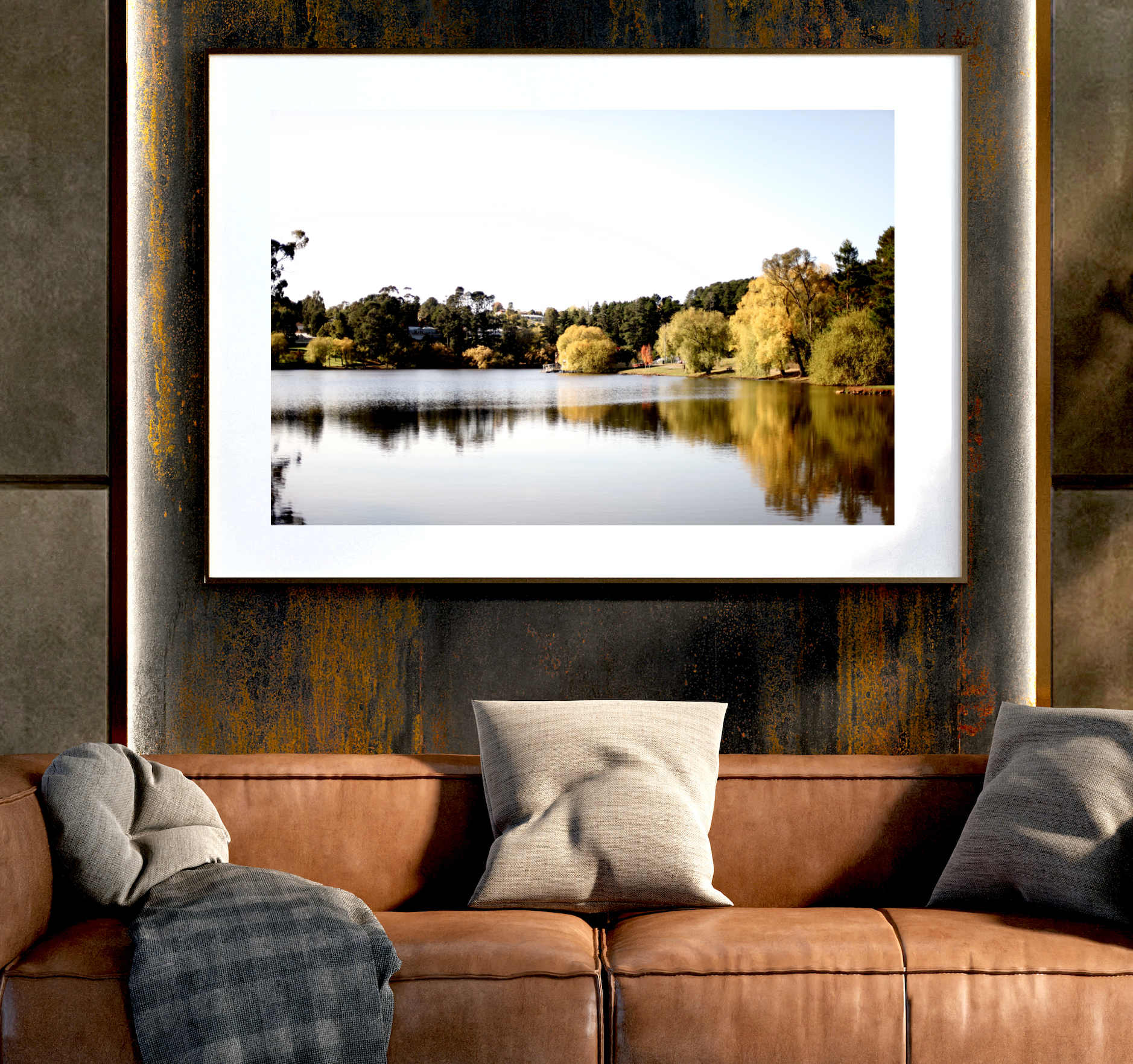 Autumn in Lake Daylesford • Fine Print