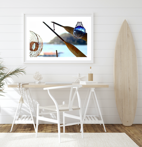 Palm Beach Ocean Seafarer • Glass Fishing Float Fine Print