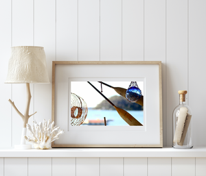 Palm Beach Ocean Seafarer • Glass Fishing Float Fine Print