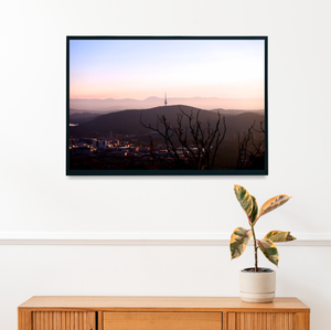 Black Mountain Sunset • Telstra Tower Canberra Fine Photography Print